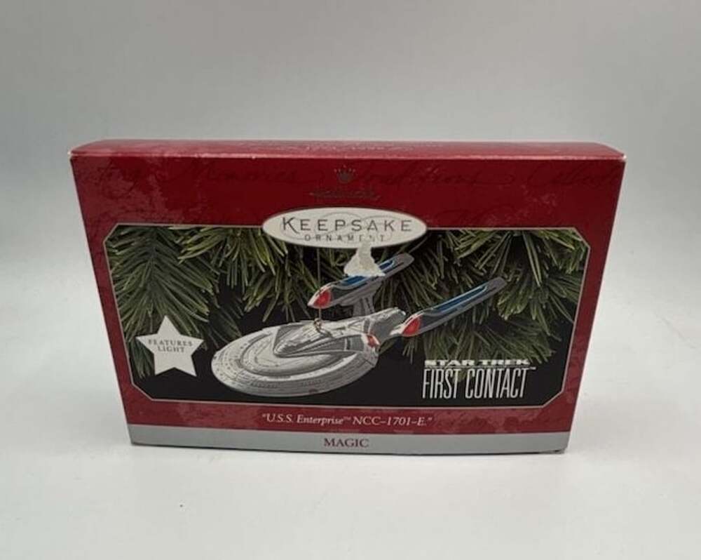 Hallmark Keepsake Ornament Star Trek First Contact U.S.S. Enterprise NCC-1701-E